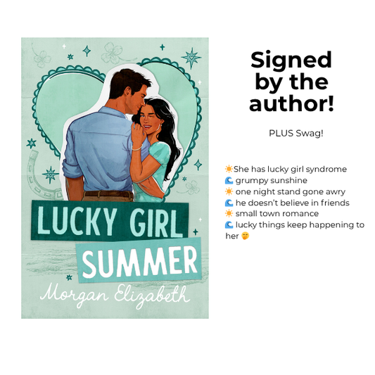 Lucky Girl Summer signed paperback Dent and Scratch